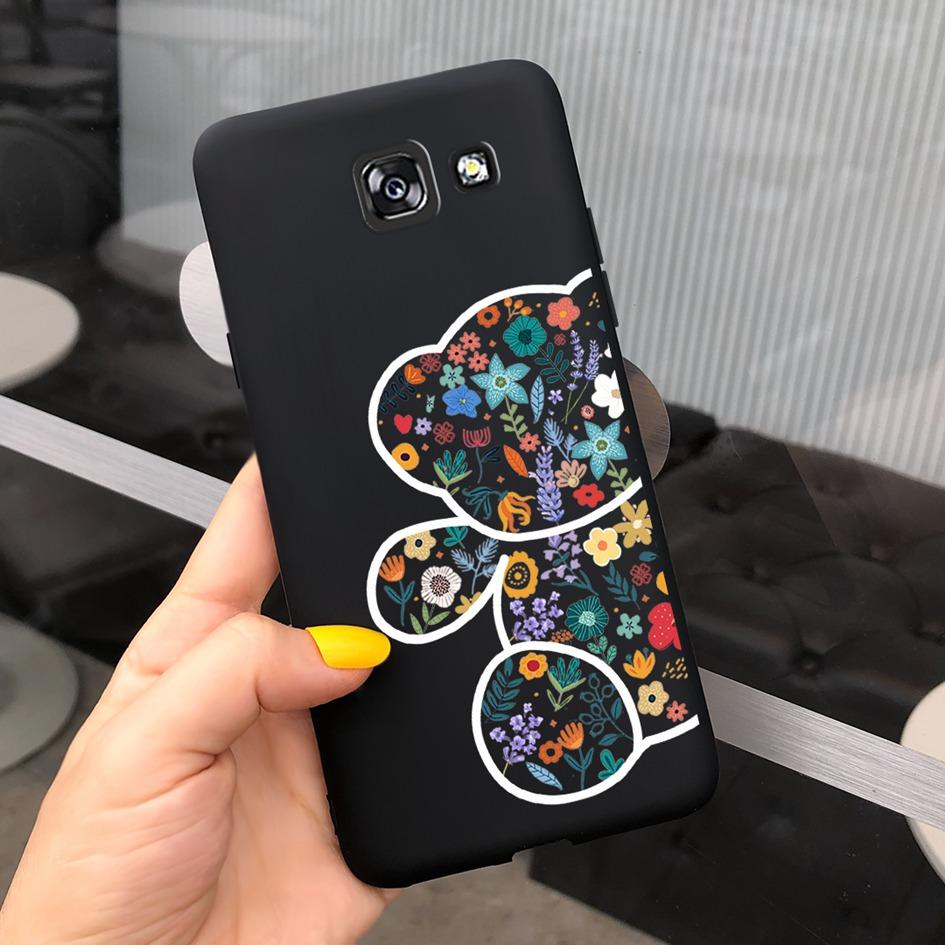 A5 2016 Case For Samsung Galaxy A5 2017 Cover A520 SM-A520F Popular Flower Shockproof Bumper For Samsung A5 2016 A510 Soft Funda