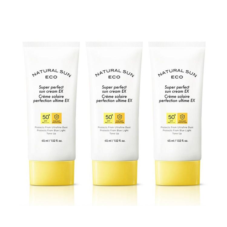 The Face Shop Crema solare Natural Sun Eco Super Perfact 45 ml (3 opzioni)
