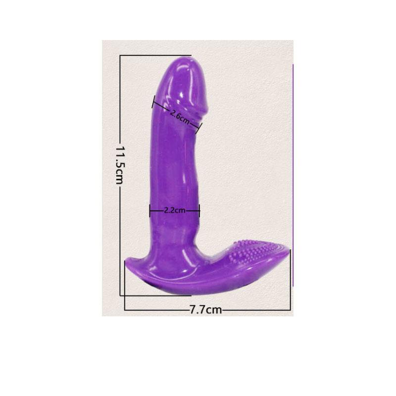 Вібраційні трусики-метелик Стимулятор клітора Страпон на фалоімітатор G-точка Вібратор Секс-іграшки для жінок