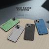 HotFire IPhone 15 Case, Upgraded Skin-Like Matte Lens Full Protection Silicone Case - Midnight Black