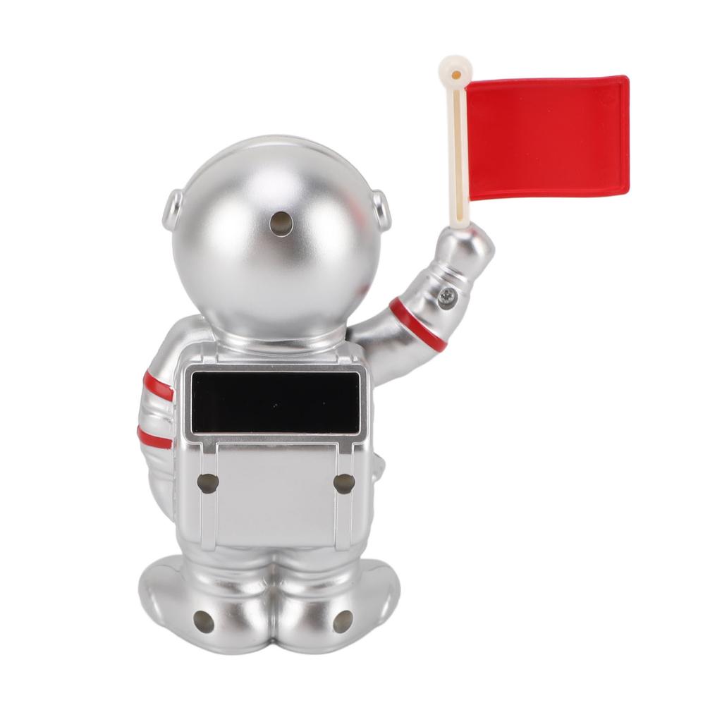 Arm Waving Spacemen Ornament Solar Powered Spacemen Decoration for Vehicle Home