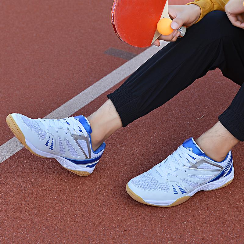 Men Table Tennis Shoes Breathable Sneakers Competition High Quality Badminton Shoes Outdoor Wear Resistant Casual Golf Shoes