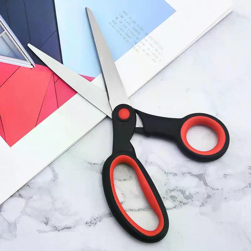 1Pcs Left Handed Dressmaking Shears 21.3cm Professional Heavy Duty Fabric Scissors For Leather Sewing Embroidery