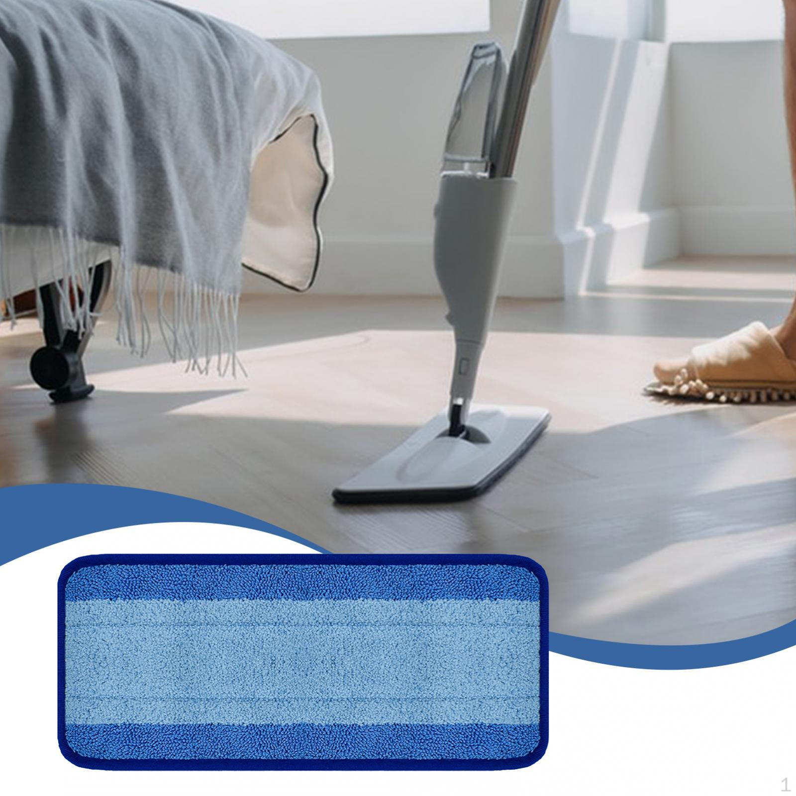 

Microfiber Mop Pad Replacement Cleaning Washable Portable Easy Installation for Bathroom