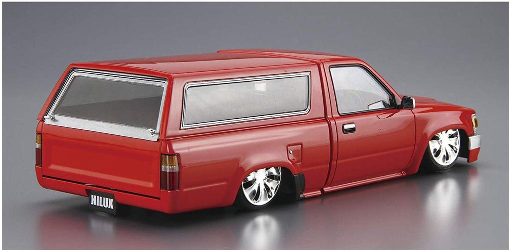Aoshima Bunka Kyozai The Tuned Car Series 59 Toyota YN86 Hilux New Old School 1995 Plastic Model Kit Co., Ltd. (AOSHIMA) 1/24 No.