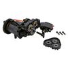 Dual Speed Transmission Gearbox with Servo & Internal Gears for 1/10 TRX4 TRX6  RC Crawler Car Upgrade Parts