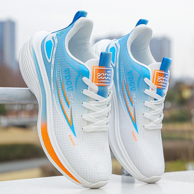 

2025 Sports Shoes: Ice Silk Mesh, Thick Sole, Running & Travel 41