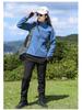Women's Windproof Fleece Hiking Jacket - Warm, Rainproof, and Casual for Outdoor Sports