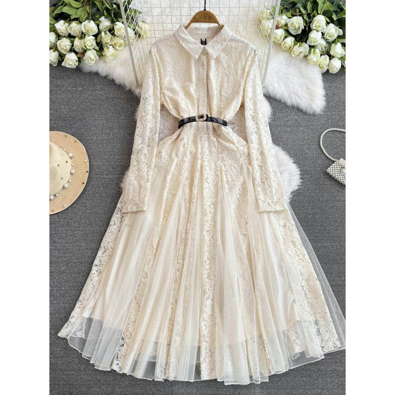 Spring and Summer New Arrival Lace Dress Sexy Crochet