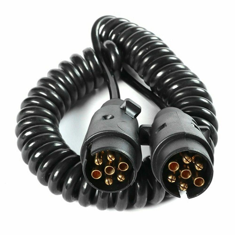 2 м 7-контактный удлинительный кабель для прицепа, вилка для каравана, удлинительная проводка, разъем для прицепа, автомобиль