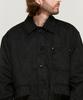 Cargobros Suede Semi-Half Jacket (Black)