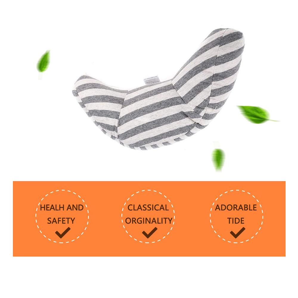 Car Travel Pillow For Children And Adults, Compatible With All Cars(Gray)