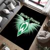 Werder Logo Teppich für Wohnzimmer Schlafzimmer Zuhause Sofadekoration, Kinderspiel rutschfeste Bodenmatte