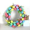Top Quality 2026 Easter Garland Creative Easter Egg Element Wreath Window Door Garden Gate Decorative Hanging Holiday Party