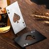1PC Bottle Opener Creative Poker Shaped Stainless Steel Home Tool, Bottle Opener, Beer Opener