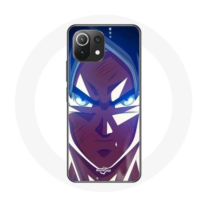 Coque pour Xiaomi Mi 11 Lite Dragon Ball Goku Visage énervé