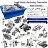 Kit de examen pentru robotică educațională: Set de Cuburi de Construcție Mecanice Nivel 1 și 2