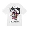 Cross-border Trendy Brand Street Stusy Stu Printing Men's and Women's Short-sleeved T-shirts, Loose Street Boutique T-shirts In Summer