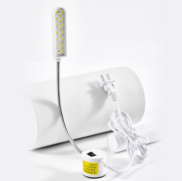 Magnetic LED Sewing Machine Lamp - Energy-Saving Task & Work Light Strip for Flatbed Machines