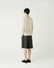 Diaendeukweseucheon Linen Blend Crewneck Knit Top / Beige