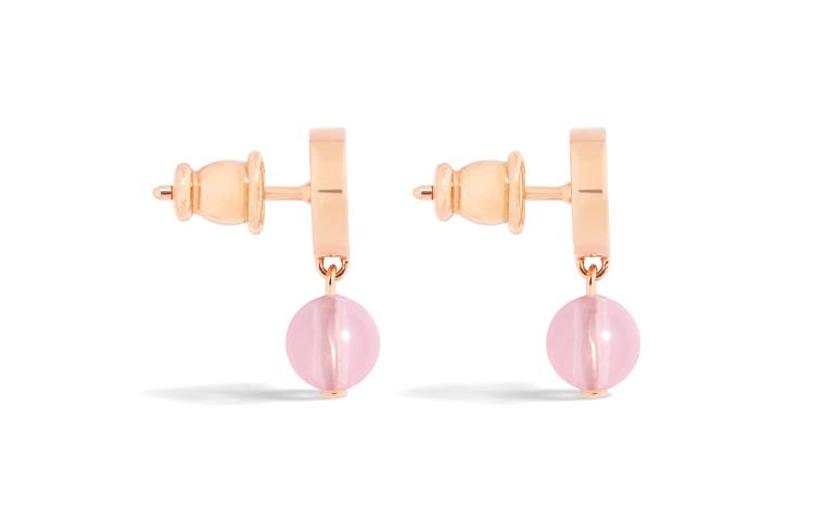 Dior Metal Earrings Women's Pink E1520PTCPLD67P