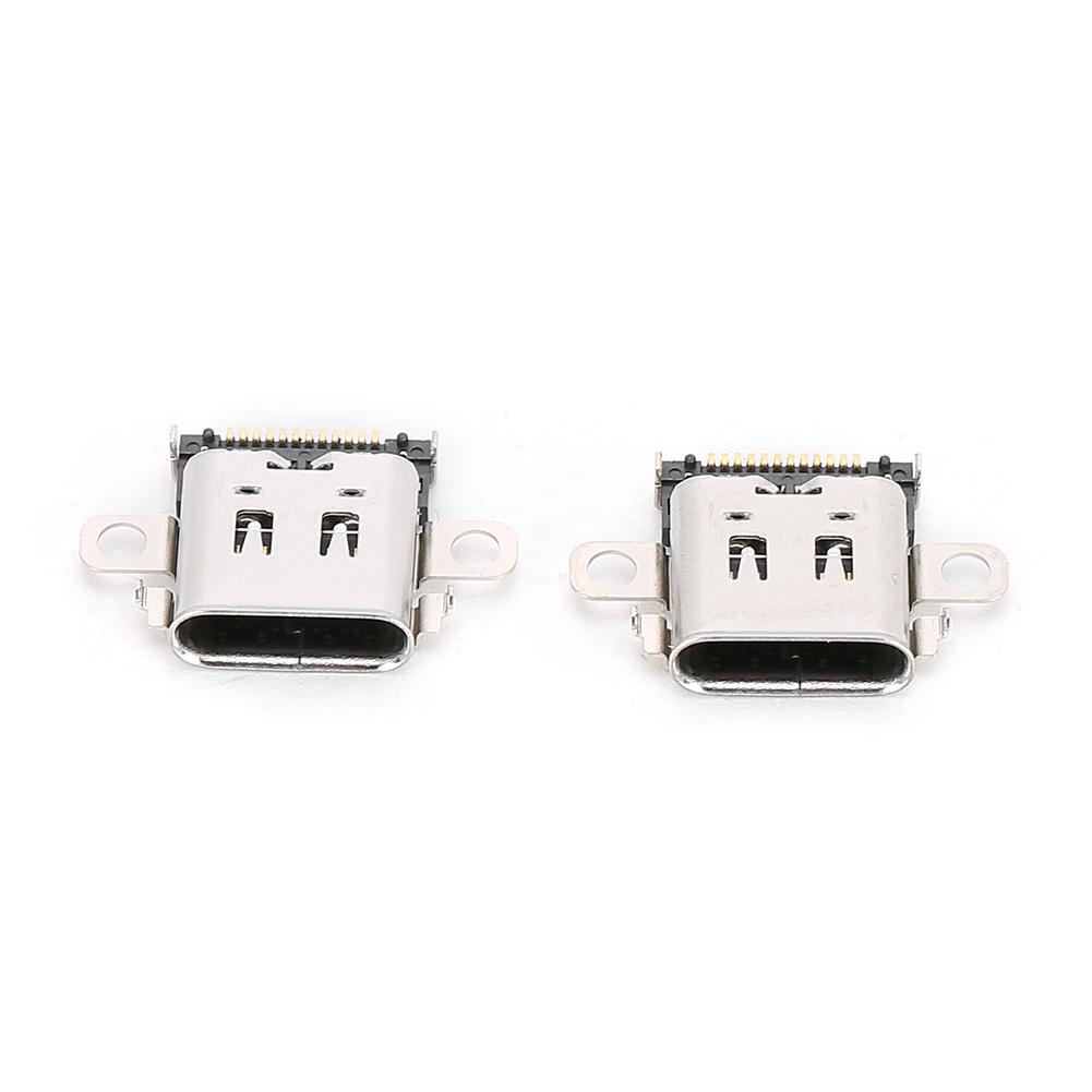 2Pcs Charge Port Interface for Nintendo Switch NS Game Machine Power Supply TypeC
