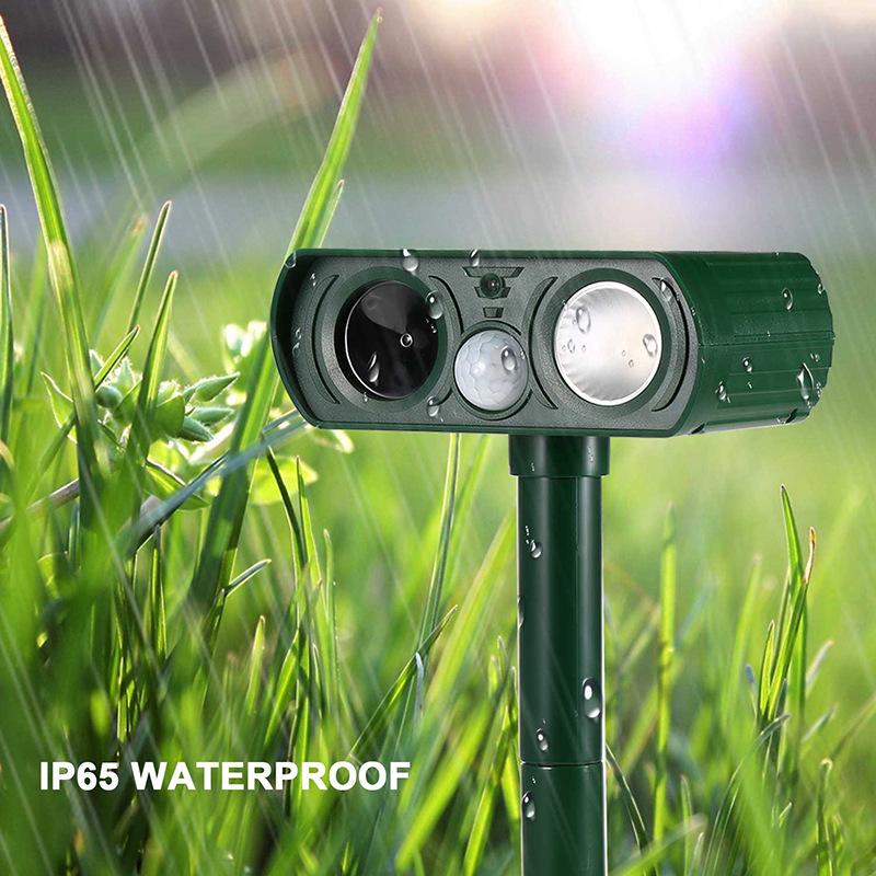 

Ультразвуковой отпугиватель животных на солнечной батарее для использования на открытом воздухе Repeller