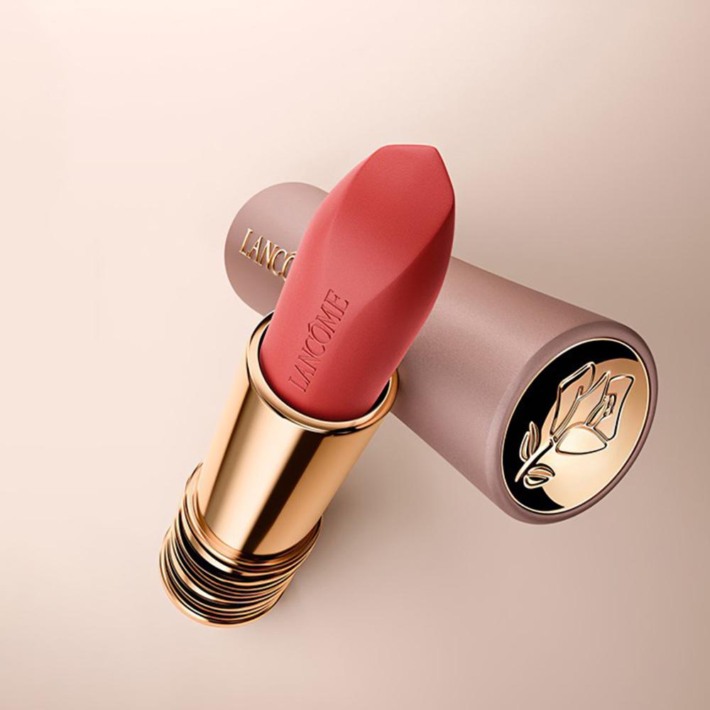 Lancôme L'Absolu Rouge Intimatte Soft Matte Lipstick - #274 French Tea, Long-lasting Hydrating Lip Color 3.4g