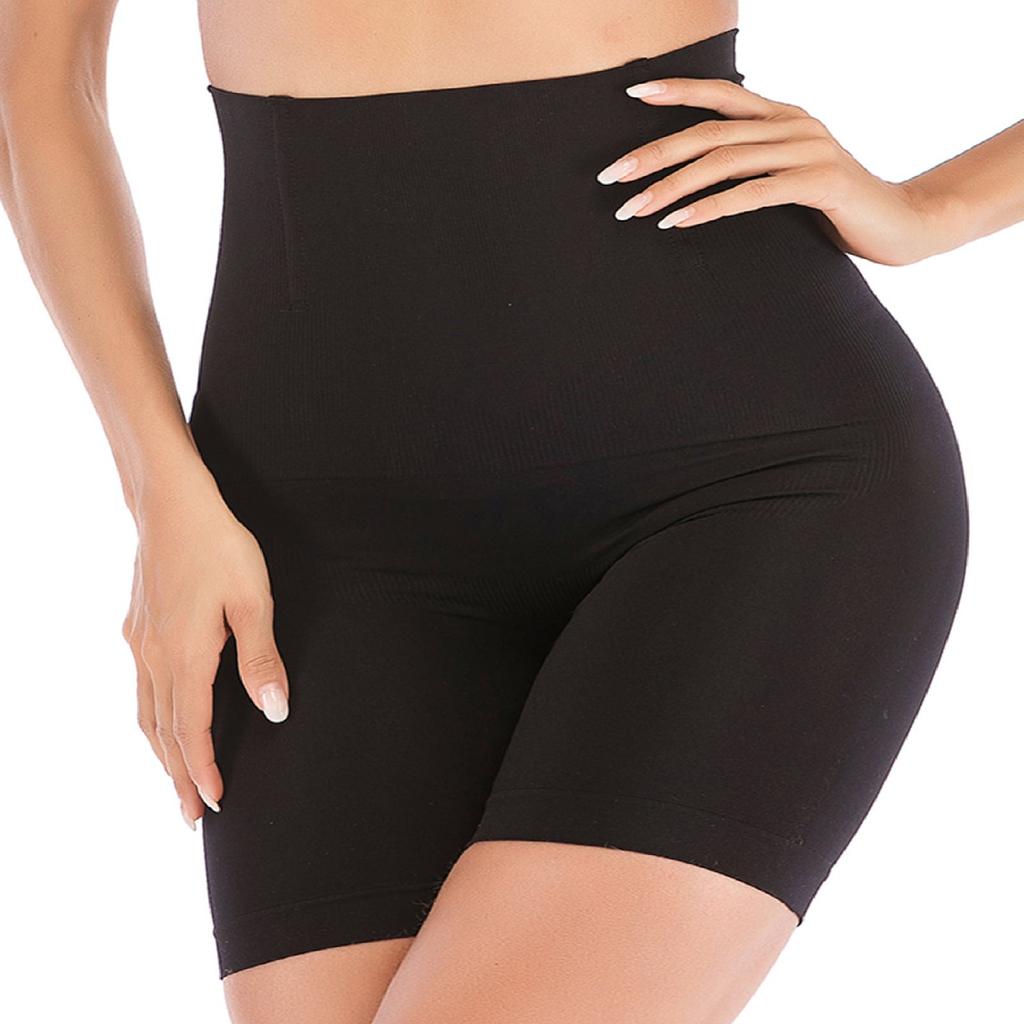 Women High Waist Hip Honeycomb Pants Postpartum Lengthened Boxer Body Shaping Panties Body Safety Underwear