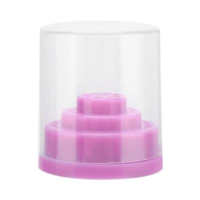 48 Slots Nail Drill Bit Case Holder Manicure Tool Organizer Display Stand