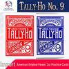 Baralho Original Tally-Ho No.9 - Designs com Costas em Leque e Costas Circulares para Mágica & Flourishes