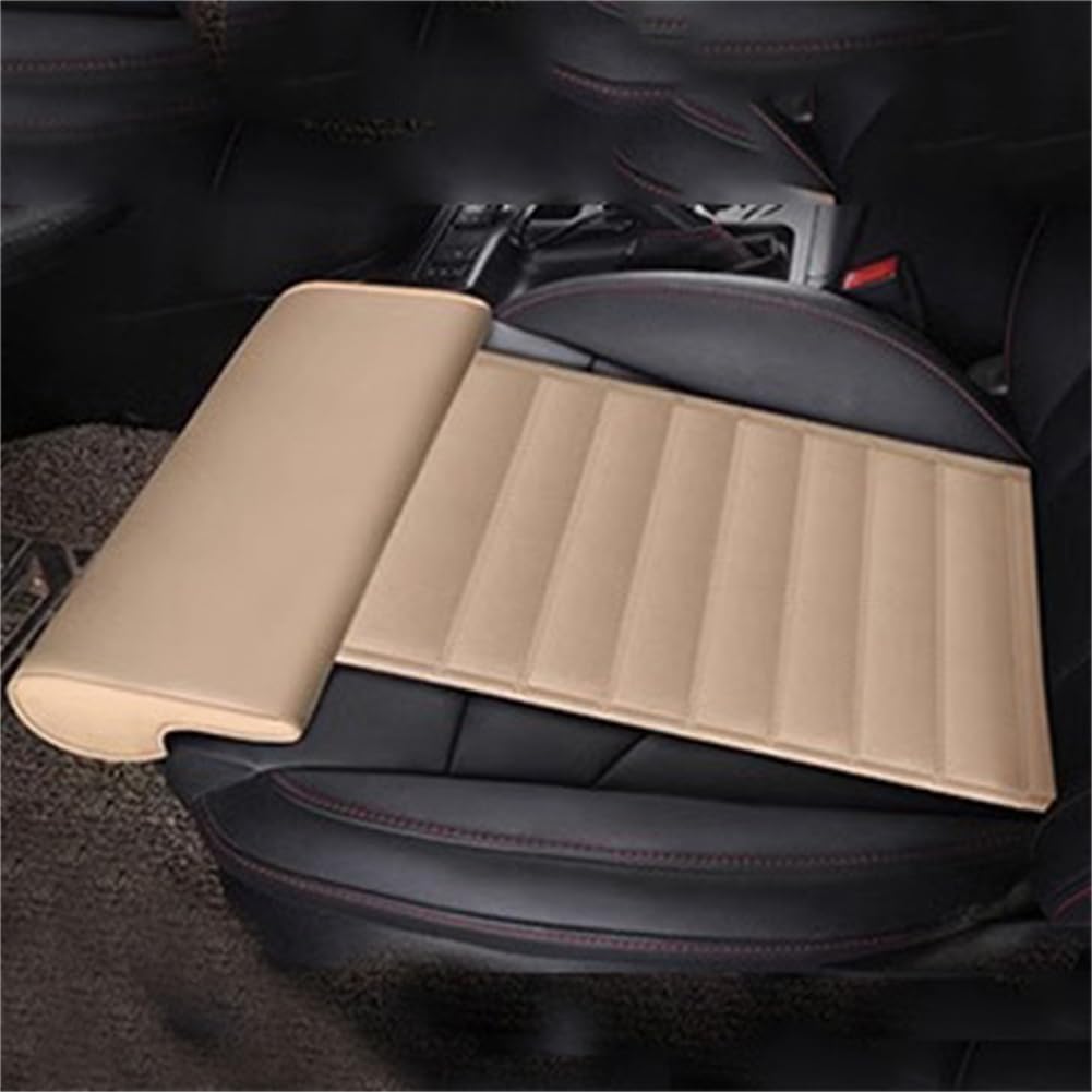 Leather Car Seat Extender Cushion,Car Leg Extender Leg Support Pillow Universal Car Seat Leg Pad,Comfortable Leg Rest Extended Cushion Mat For Car
