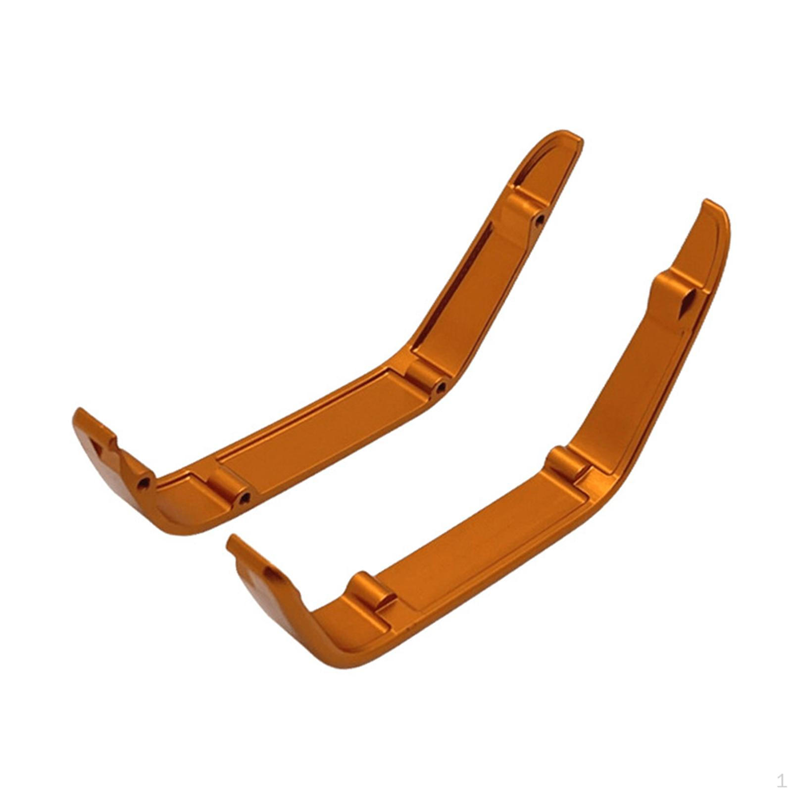 

1/12 4W RC Car Rear Guard Wheel Eyebrow Modification Aluminum Repair Vehicle Accessories Mud золотий