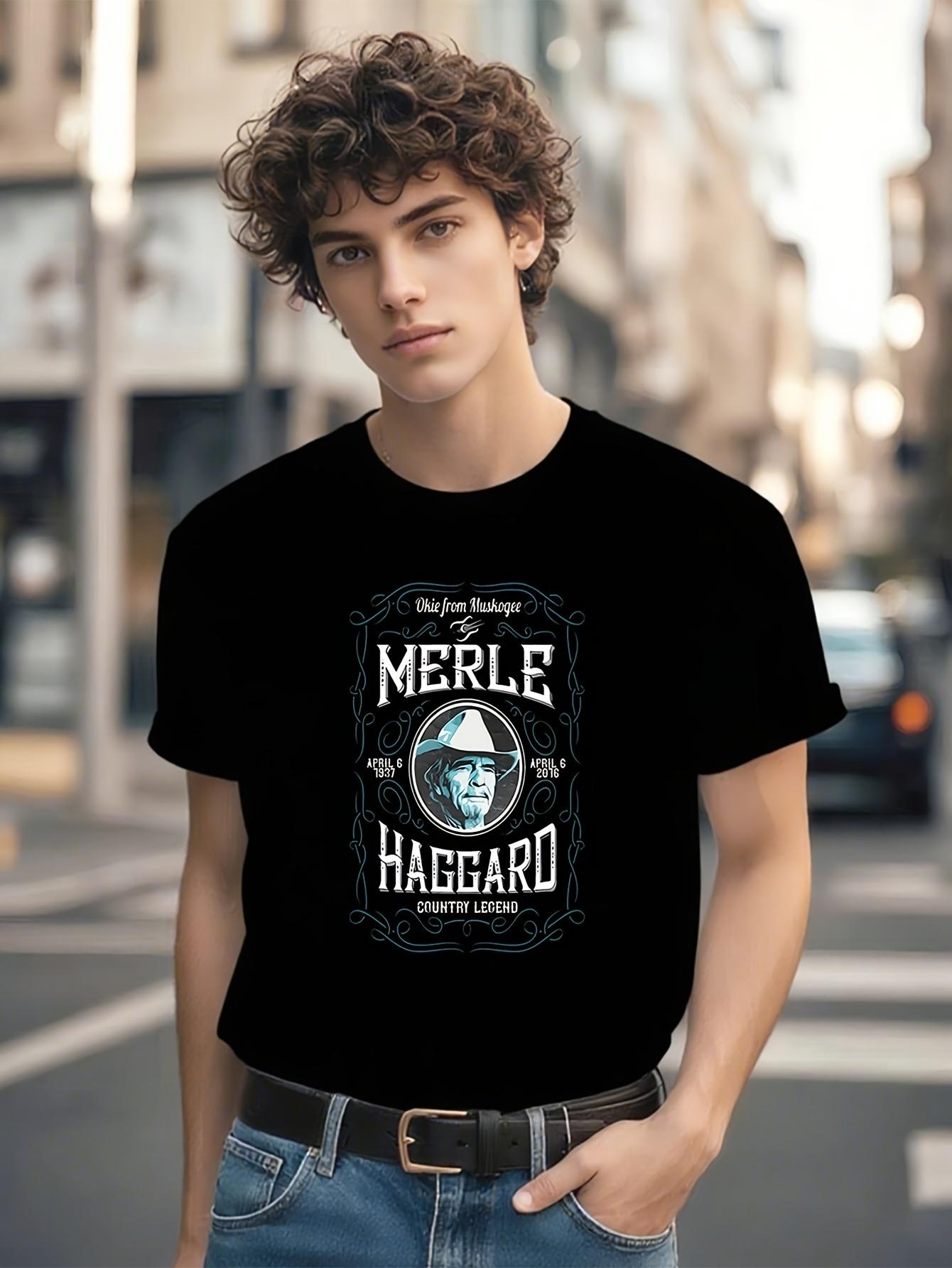 Merle Haggard Vintage Tshirt Vintage Country Music Tshirt... XXXL