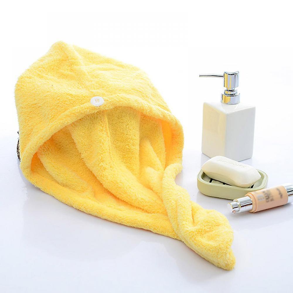 Hair Towel Wrap Drying Bath Shower Head Towel Quick Magic Dry Coral Fleece Bath Hair Drying Towel, for Women