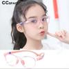 54905 Children Silicone Anti-Blue Light Glasses Flexible Removable Sport Eyeglasses Frame Girls Boys Mobile Phone Glasses