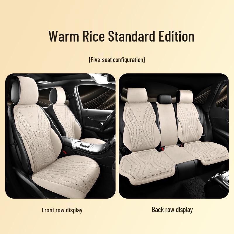 Lams All-Season Universal Car Seat Cushion for SUVs, Sedans, Trucks, MPVs, Off-Road Vehicles - Single or Five Seats
