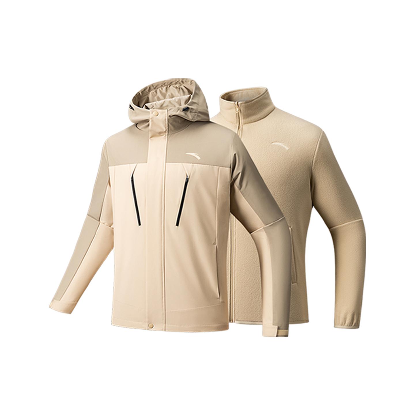 Anta Outdoor Collection Waterproof Windbreaker Jacket Men s 952546610-1 3XL