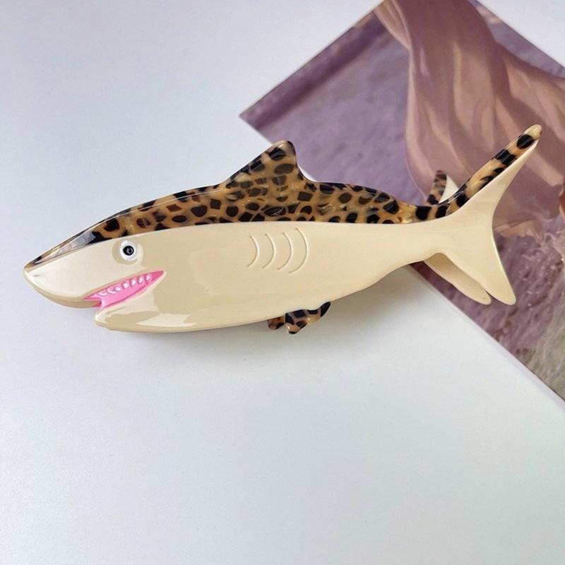 Delicate Ocean Animal Shape Hair Claw for Woman Girl Skincare Makeup Jaw Clip for Thin Hair Ponytail Hold Hair Clip