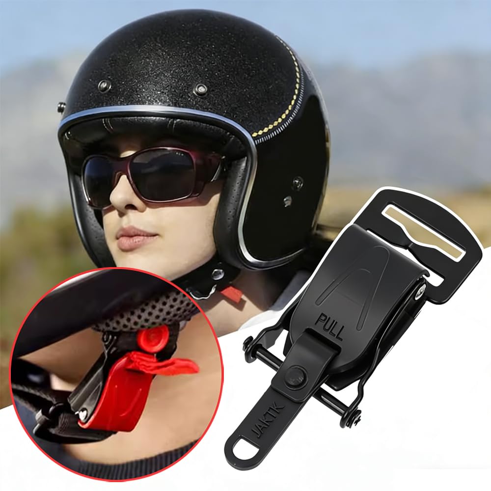 QUANTALY Quick 25mm Width Release Buckle Kit for Motorcycle Helmet
