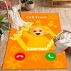 Teletubbies Scooter Adventure Themed Anti-Slip Rugs - Polyester Home Decor, Suitable for Bedrooms, Living Rooms, Doorways, Studios, and Decorations