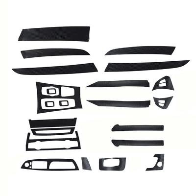 3D Carbon Fiber Pattern Interior DIY Trim Decals For 2008-2013 BMW X5 E70