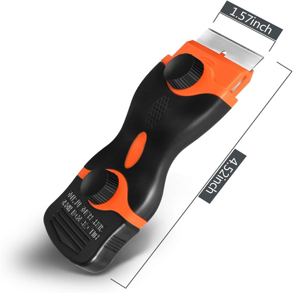 Metal/Plastic Razor Blade Scraper Edge Removal Tool Cleaning Automotive Film Sticker Scraper Remover Adhesive Tool