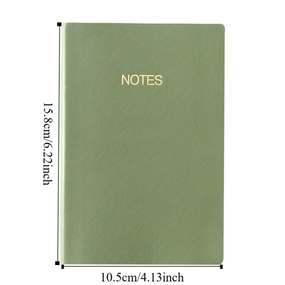 160 Seiten Journal zum Schreiben PU-Leder Tagebuch Notizbuch Trendiges Studenten-Notizbuch Für die Schule