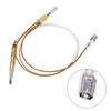 Groove Type Thermocouple 350mm Compatible with For Gas Patio Heater Features 4 8mm Terminal for Easy Connection