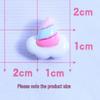 Pink Mini Clouds Glossy Resin Accessories - DIY Cream Glue for Phone Cases, Water Cups, Nail Art, and Earrings