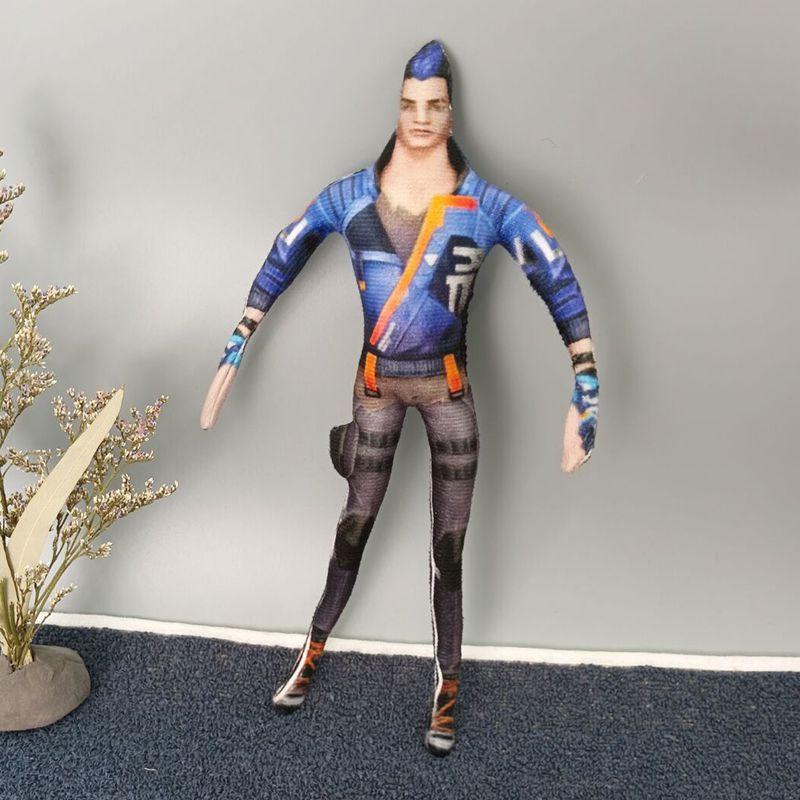 25cm Valorant Action Model Toy Flexible Poseable Character Creative Collection Gift for Fans Desk Decoration