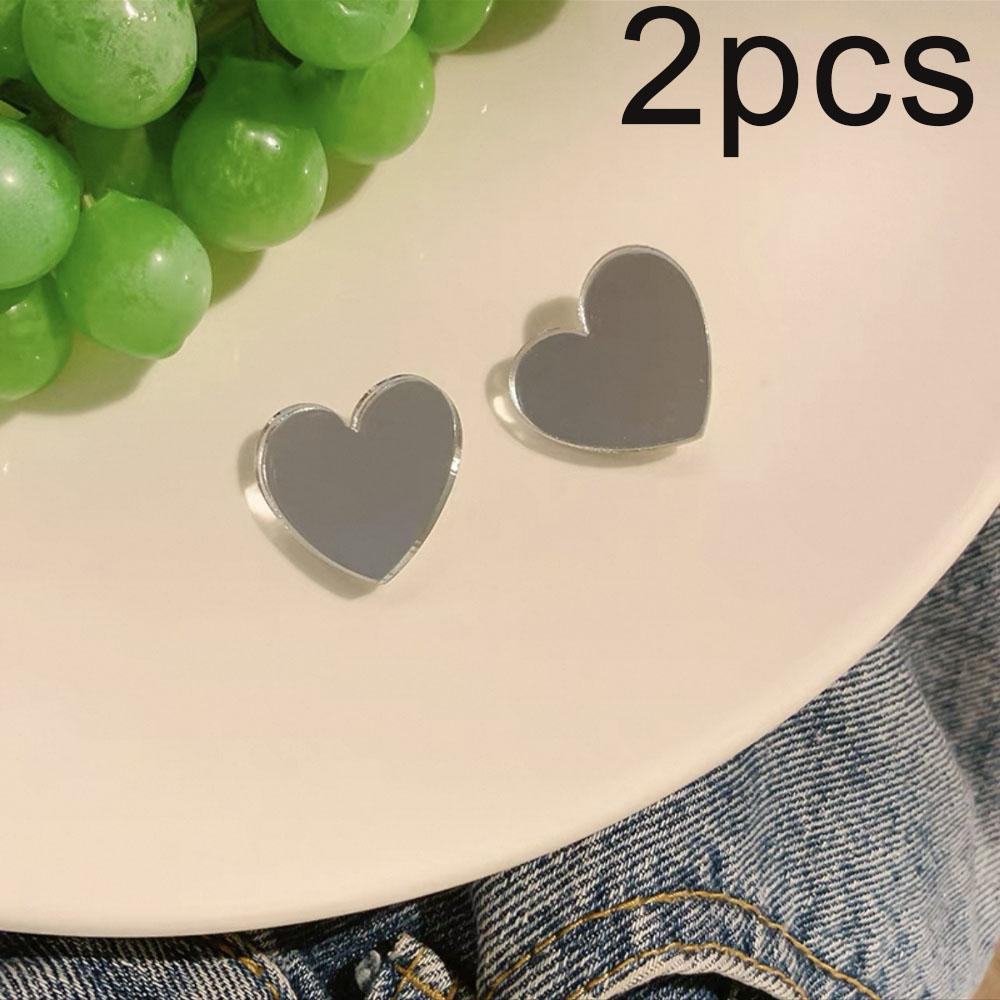 New Instagram Mirror Love Flower Hair Clip Fashion Simple Duck Mouth Clip Temperament All Go With Hair Clip Hair Accessories