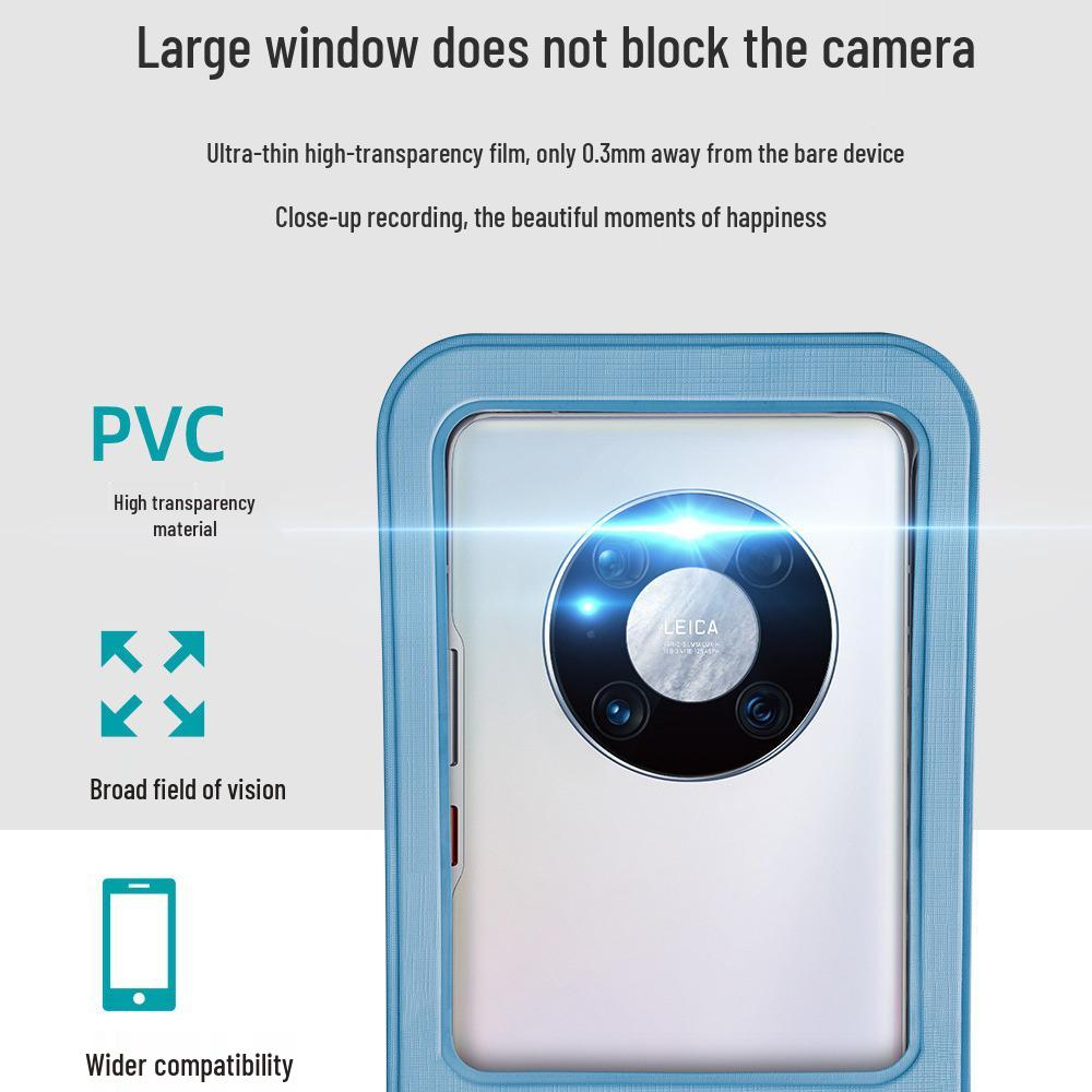 Waterproof Touchscreen Phone Case for Swimming & Delivery Riders