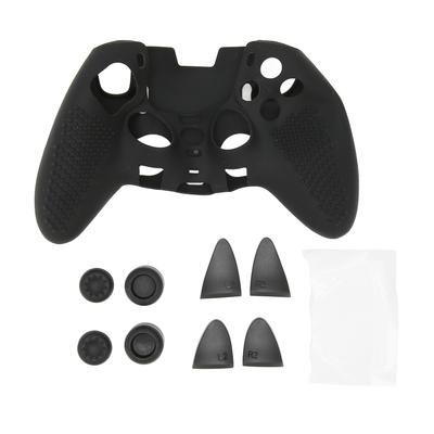 Estuche de silicona para controlador de juegos, funda protectora suave y antideslizante con 8 agarres para el pulgar.